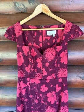 The Cecily fit & flare sweetheart dress - Anthropologie